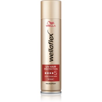 Wella Wellaflex UV Hair Protection fixativ pentru păr cu fixare foarte puternică pentru modelarea termica a parului - imagine 2